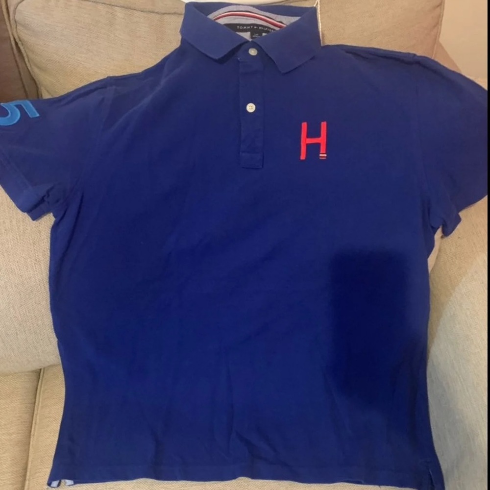 Mens tommy hilfiger polo shirt